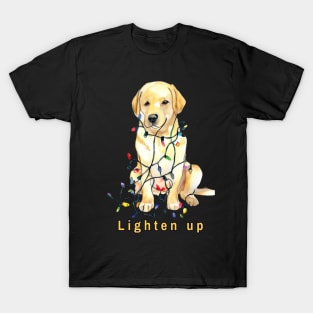 Lighten up Yellow Labrador T-Shirt